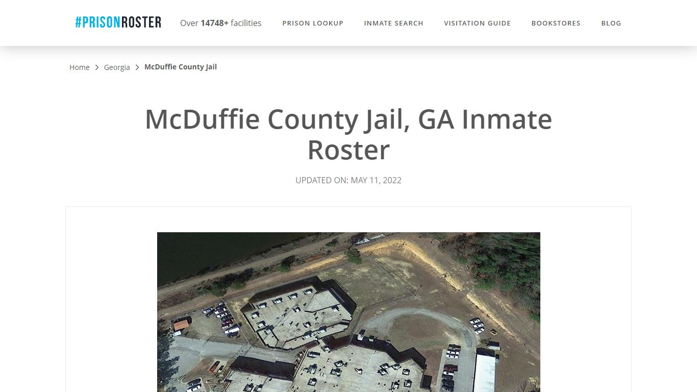 McDuffie County Jail, GA Inmate Roster