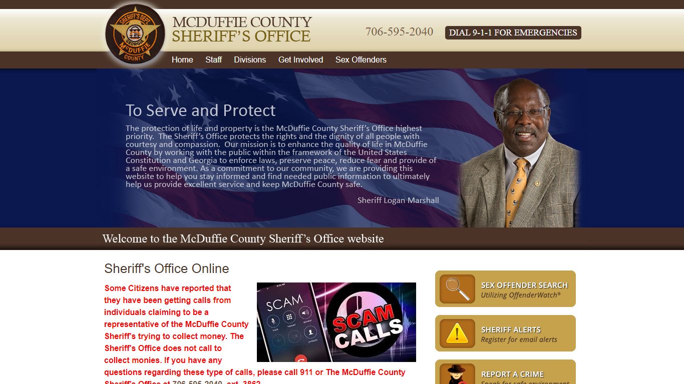 Home - McDuffie County Sheriffs Office